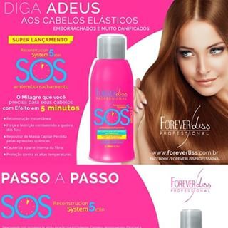 Forever Liss SOS Reconstrutor Capilar Antiemborrachamento - 300ml