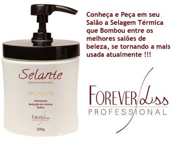 Forever Liss Selante Térmico Argan Oil 500ml